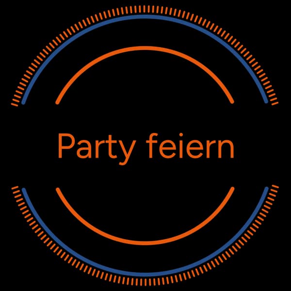 Badge Party feiern – zum Abschnitt Stimmung des Abends